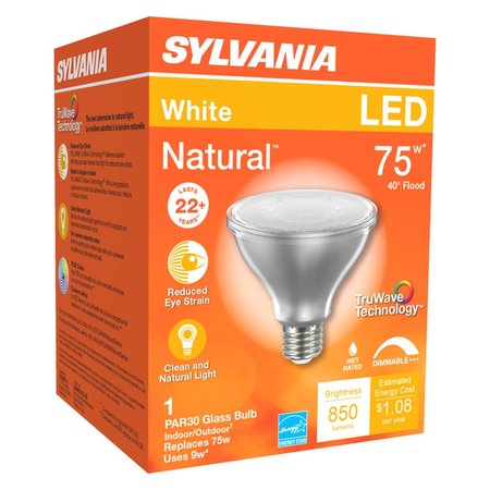 SYLVANIA Natural PAR30 E26 (Medium) LED Bulb White 75 W 40916